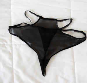 Strapped In Thong Luxe
